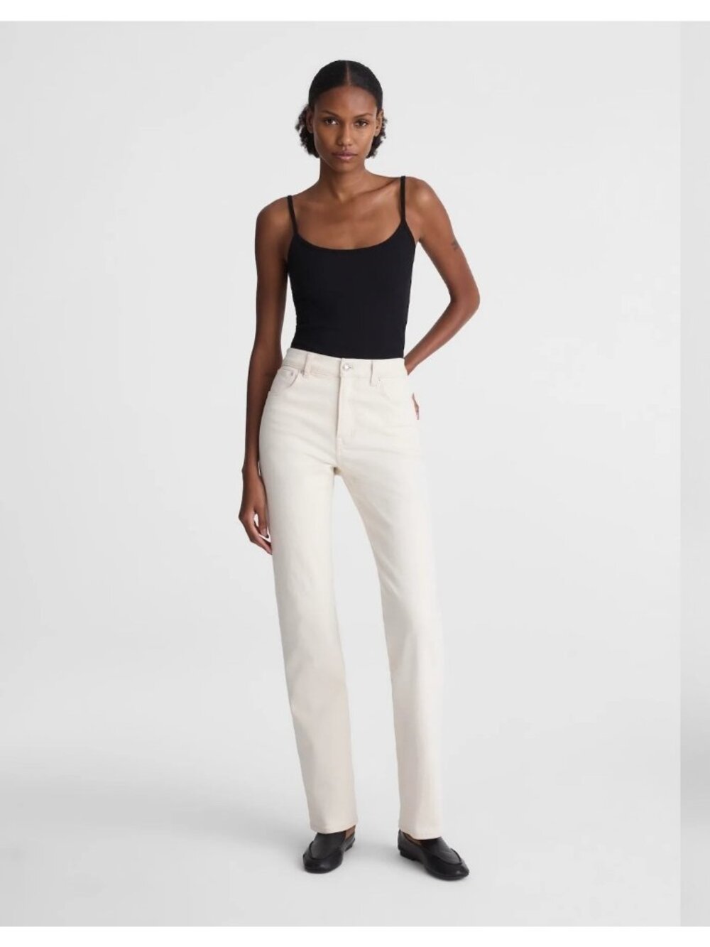 NWT Madewell 31 x 30 The Longline Straight Jeans Womens Vintage Canvas